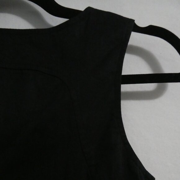 BANANA REPUBLIC PETITE | 2P | Black Sleeveless Dress | Zip-Up Back Closure - Picture 12 of 16